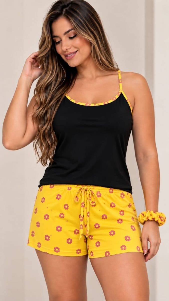 Conjunto Pijama Feminino - Foto 1