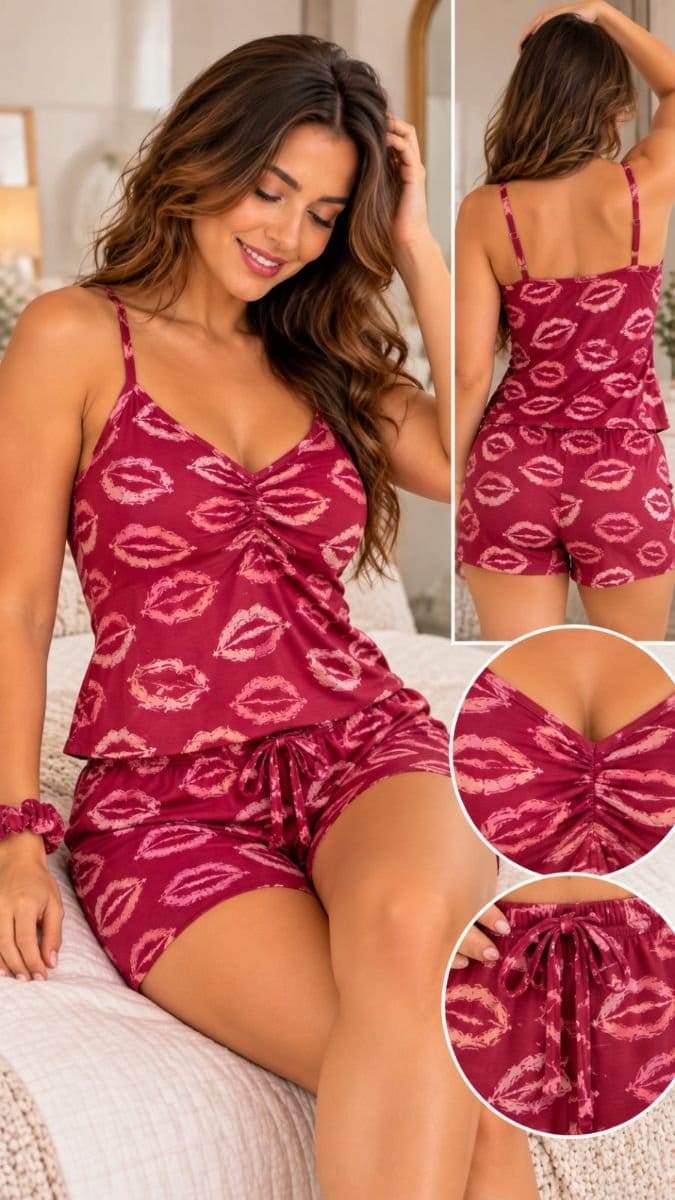 Conjunto Pijama Feminino - Foto 1